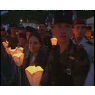 42e pélerinage militaire international à Lourdes du 19 au 21 mai 2000.
