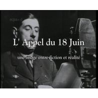 Montage de films d'archives pour le 70e anniversaire de l'Appel du 18 juin 1940.