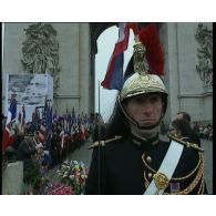 Cérémonie du 8 mai 1996 à l'Arc de triomphe.