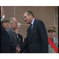 Appel du 18 juin, cérémonie au mont Valérien, présidée par Jacques Chirac le 18 juin 1997.