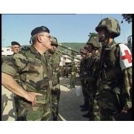 Visite du général d’armée Philipe Mercier, CEMAT (chef d’état-major de l’armée de terre), à Mostar et à Sarajevo.