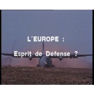 IHEDN : Europe esprit de défense.