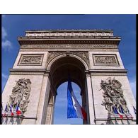 Cérémonie du 8 mai 1998 à l'Arc de Triomphe.