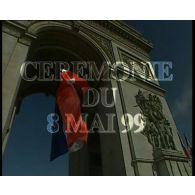 Cérémonie du 8 mai 1999 à l'Arc de Triomphe.