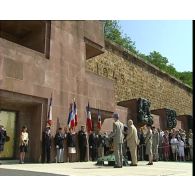 Commémoration de l'appel du 18 juin au Mont Valérien le 18 juin 2006.