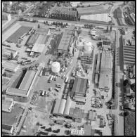 Le Blanc-Mesnil (93). Gros plan de l'usine Air Liquide.