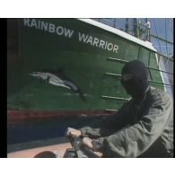 Interception du Rainbow Warrior II.