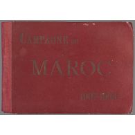 Deuxième album du général Albert d'Amade portant sur la campagne du Maroc (1907-1908).