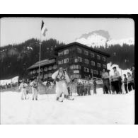 Championnat international de ski en Autriche.
