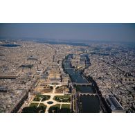 Vue aériennes de Paris - 1er arrondissement.