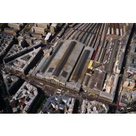 Vue aériennes de Paris - 10e arrondissement.