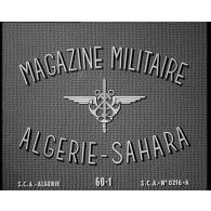 Magazine militaire Algérie-Sahara 60/1.