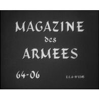 Magazine des Armées 64/6.