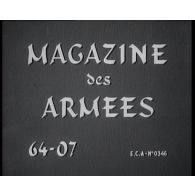 Magazine des Armées 64/7.