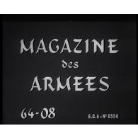 Magazine des Armées 64/8.