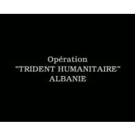 Opération Trident humanitaire en Albanie.