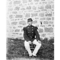 218. [Algérie, 1905-1914. Portrait d'un militaire.]