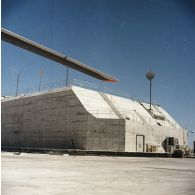 Bunker du poste d'enregistrement avancé (PEA) Dindon à Fangataufa.
