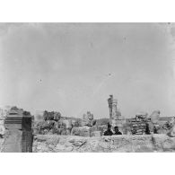 961. Boughrara, 12/04/1903, ruines romaines Gigthis. [légende d'origine]