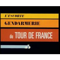 L'escorte Gendarmerie du Tour de France.
