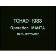 Tchad 1983 - Opération Manta, août-septembre.
