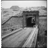 Entrée du fort du Salbert à proximité de Belfort.