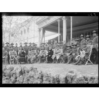 Le camp de repos des permissionnaires américains à Aix-les-Bains en mai 1918.
