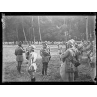 Remise du baton de maréchal au maréchal Foch le 23 août 1918.