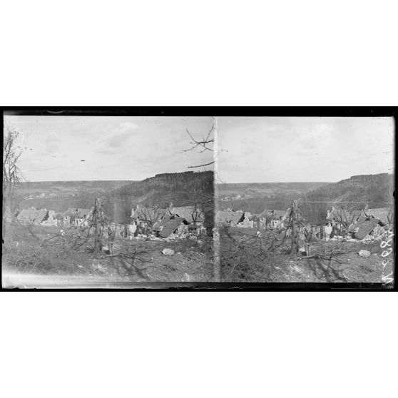 Cutry (Aisne). Le village. [légende d'origine]