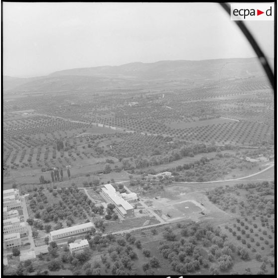 Vue aérienne de l'hôpital de Tlemcen.