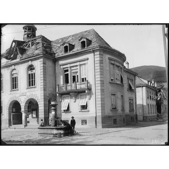 Mairie de Bitschwiller. [légende d'origine]