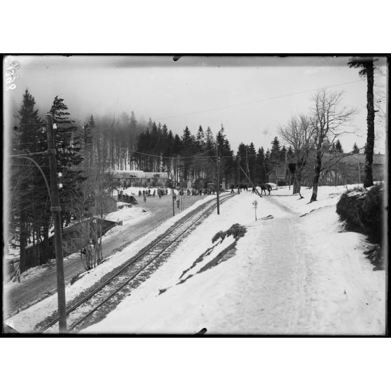 (Le Collet ). Ancienne halte du tramway. [légende d'origine]