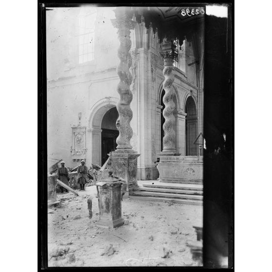 Verdun, Meuse. Cathédrale, chapelle de la Vierge. (7.7.16) [légende d'origine].