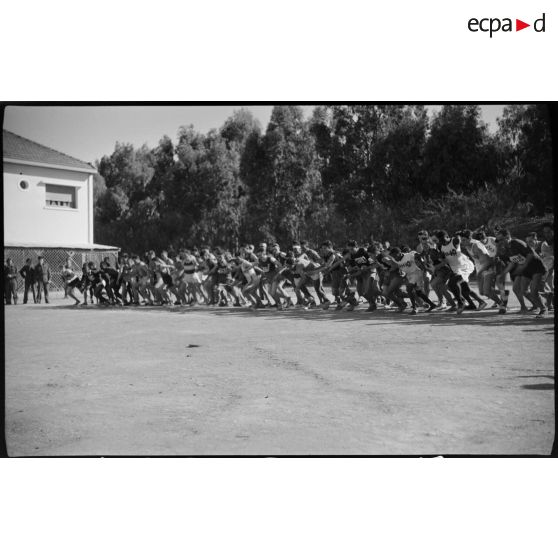 Compétition de cross-country du 19e CA (corps d'armée) à Alger.