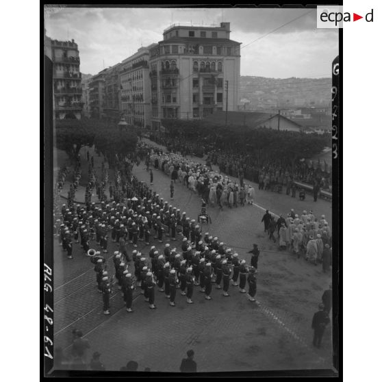 Cérémonie de commémoration du 11 novembre à Alger.