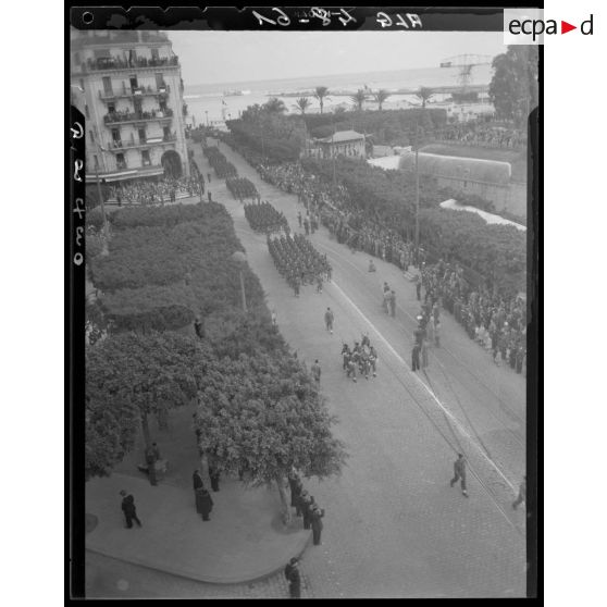 Cérémonie de commémoration du 11 novembre à Alger.