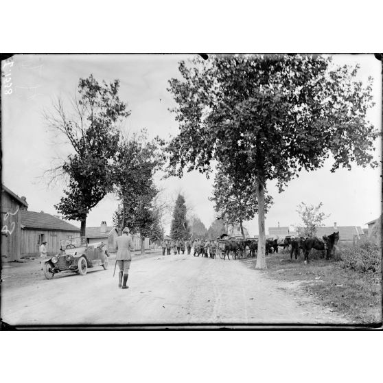 Auve. Marne. La grande rue. [légende d'origine]