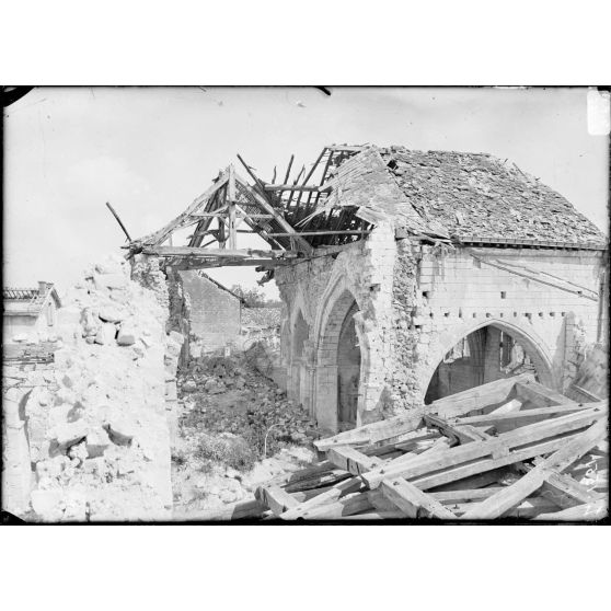 Prosnes. Marne. L'intérieur de l'église. [légende d'origine]