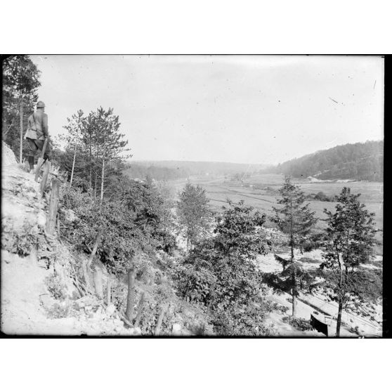 Le Four de Paris et la vallée vue du camp d'Assas. [Légende d'origine]