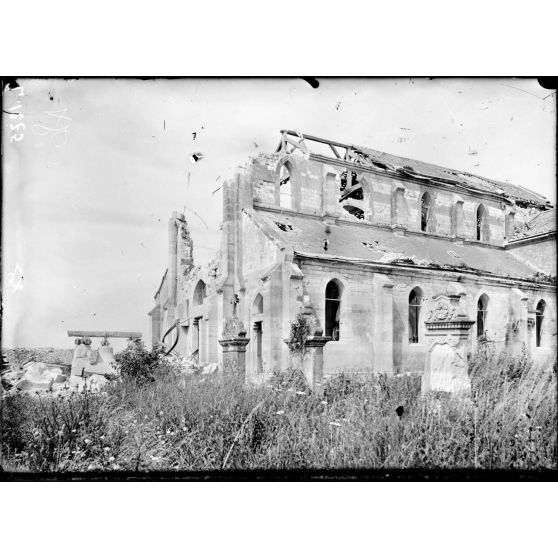 Virginy (Marne). L'église. [Légende d'origine]