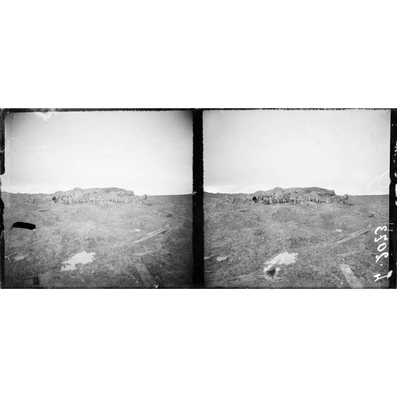 A 300 m du fort de Douaumont. Poste de ravitaillement d'Adelbert. [légende d'origine]