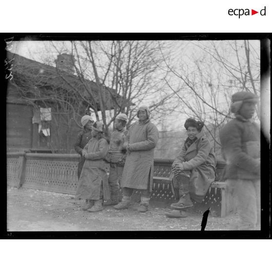 Mandchourie. Types chinois. [légende d'origine]