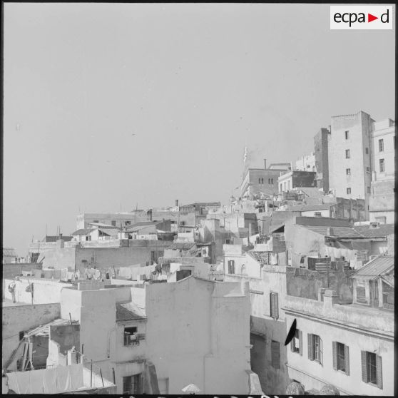 Un quartier de la ville d'Alger.