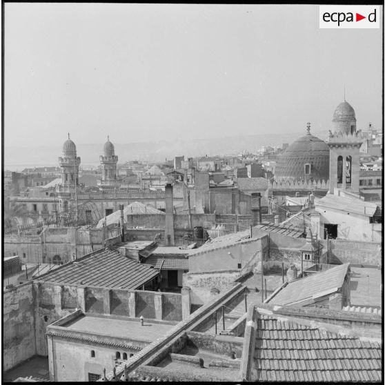 Un quartier de la ville d'Alger.