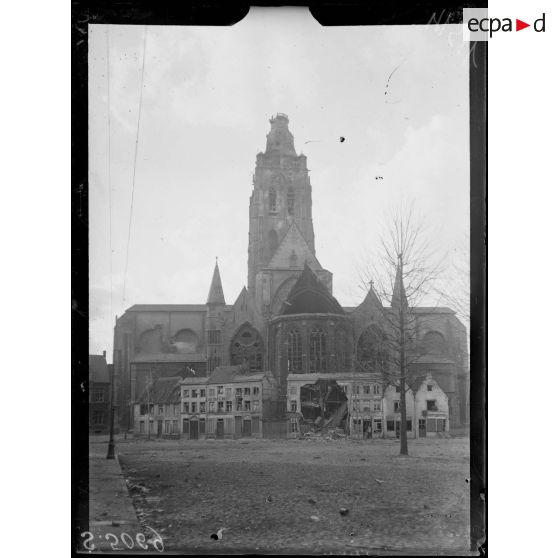 Audenarde, Belgique. L'église. [légende d'origine]