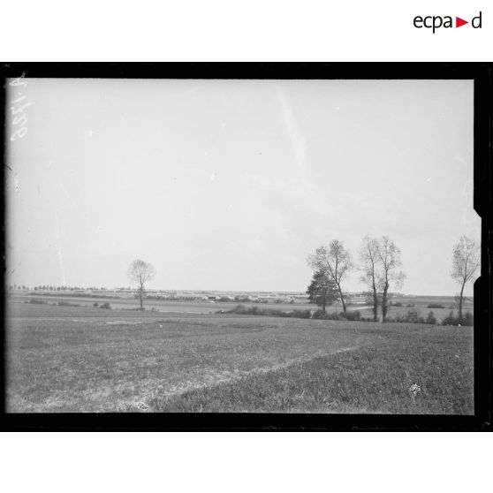 La Veuve. Marne. L'hôpital d'évacuation. [légende d'origine]