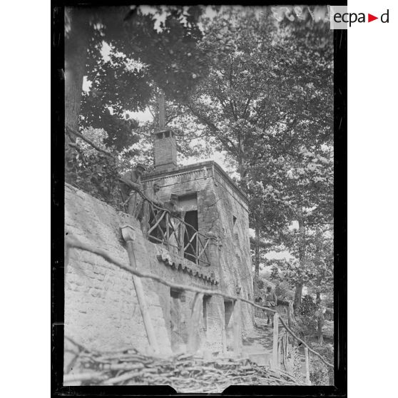 Four de Paris. Marne. P.C. Condé. P.C du colonel. [légende d'origine]