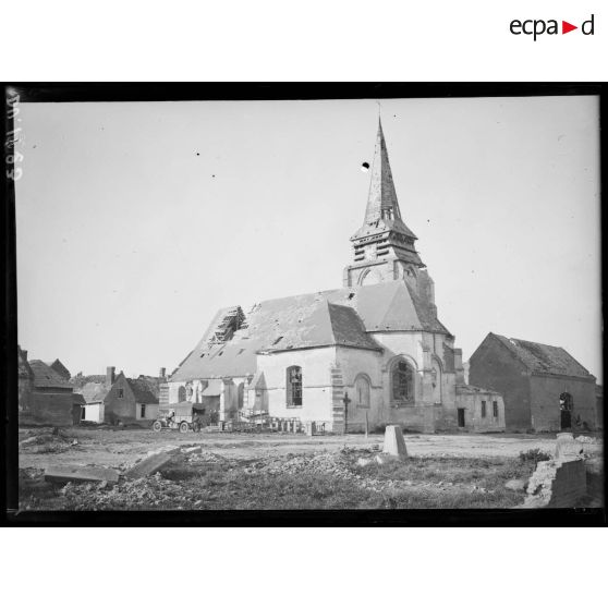 Eglise de Cerisy-Gailly. [légende d'origine]