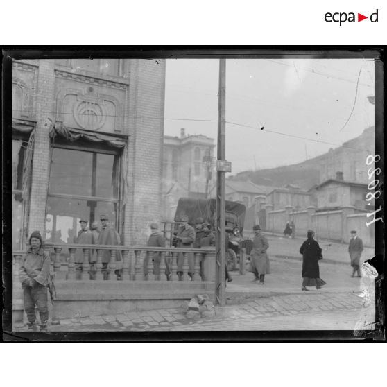 Vladivostok. Soldats italiens. [légende d'origine]