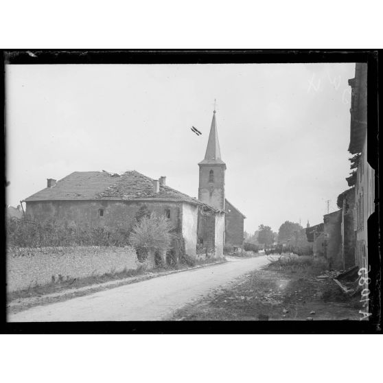 Herbeviller. (Meurthe et Moselle). Route de Paris à Strasbourg. [légende d'origine]